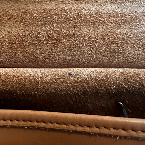 EUC-  Was told  not real.Nickel Vintage Coach Willis Top Handle Satchel - Picture 12 of 16